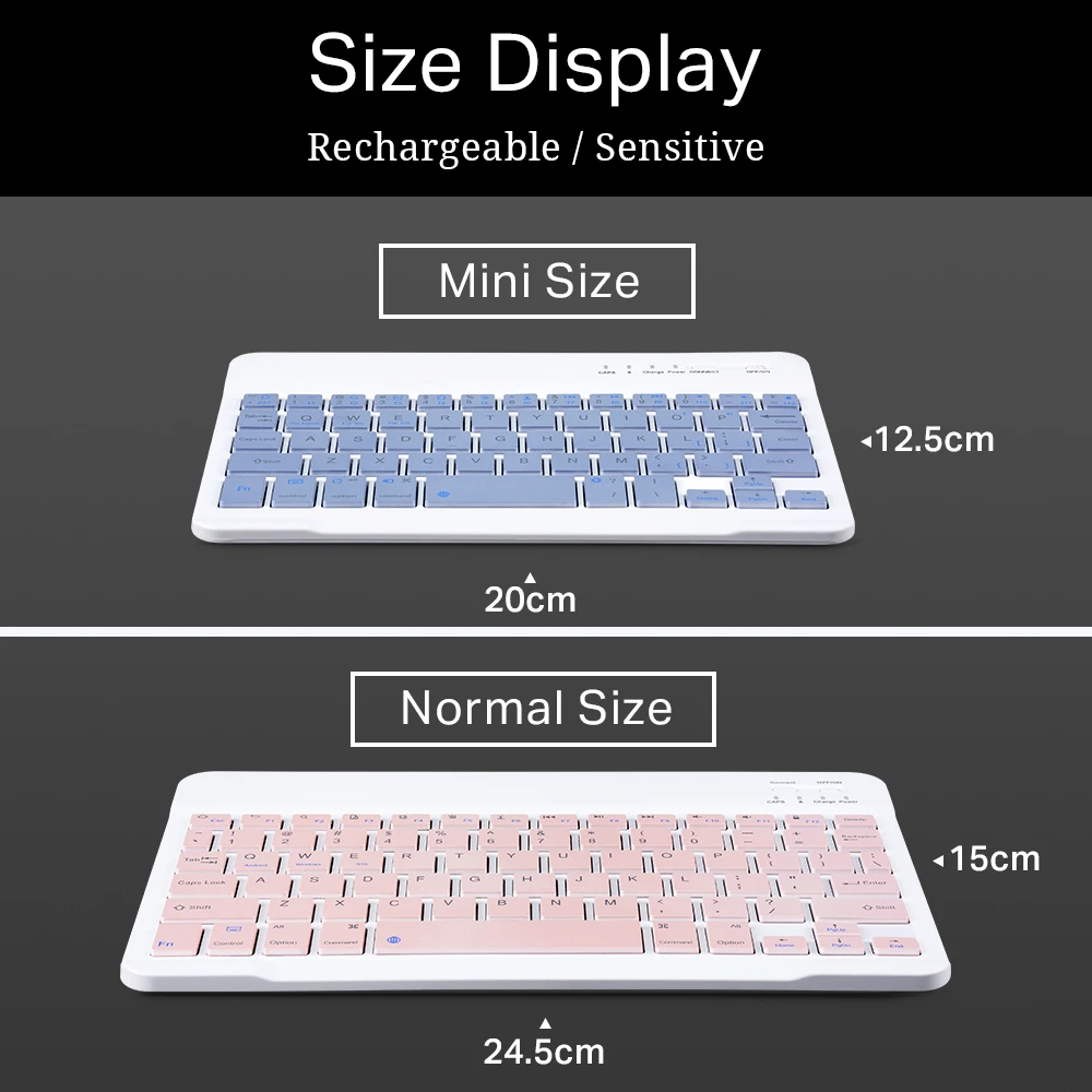 

Mini Wireless Keyboard Bluetooth Keyboard For ipad Phone Tablet For iPad Bluetooth Keyboard and Mouse For Samsung Xiaomi Android