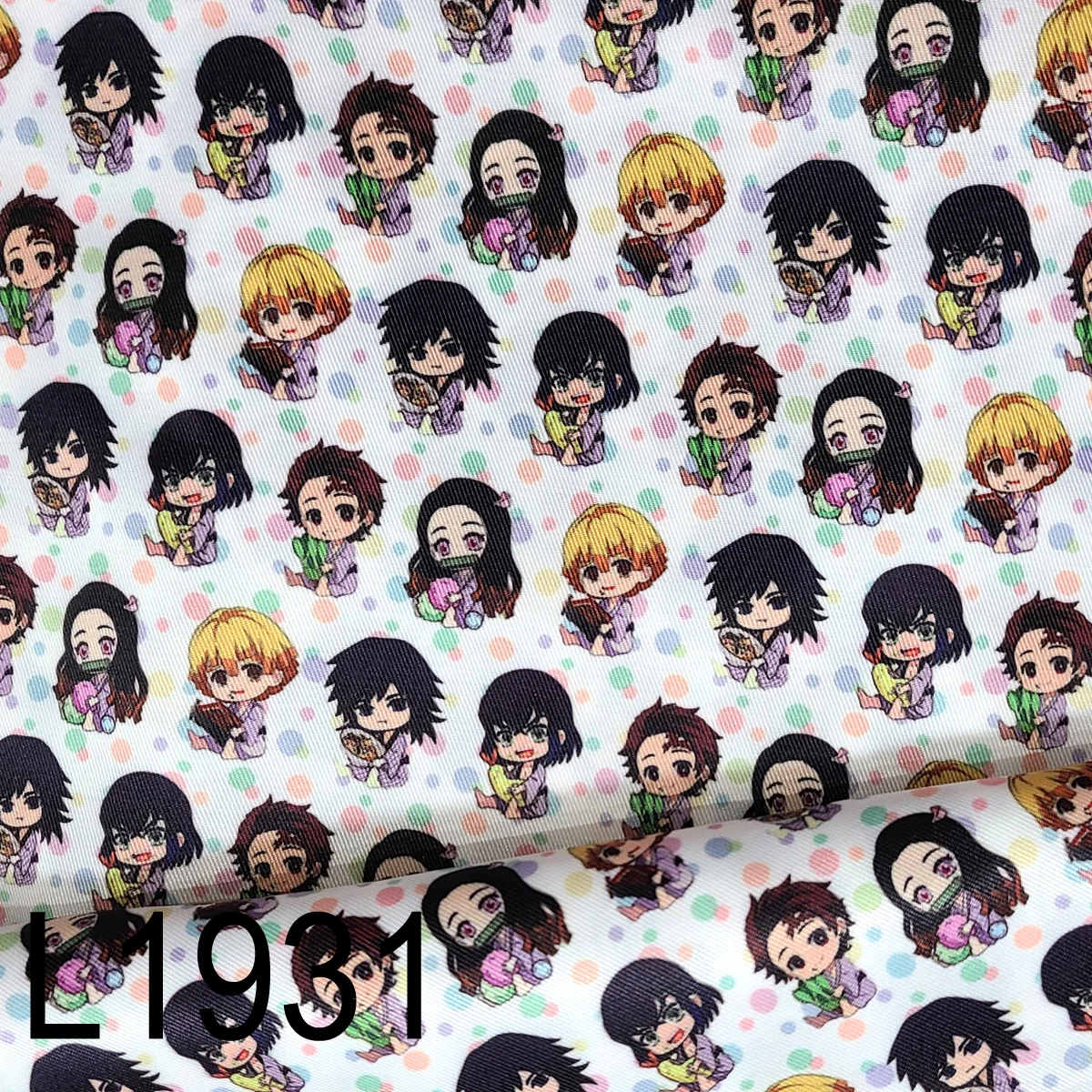 50 см * 140 мультяшная печатная ткань из полиэстера и хлопка для изготовления одежды