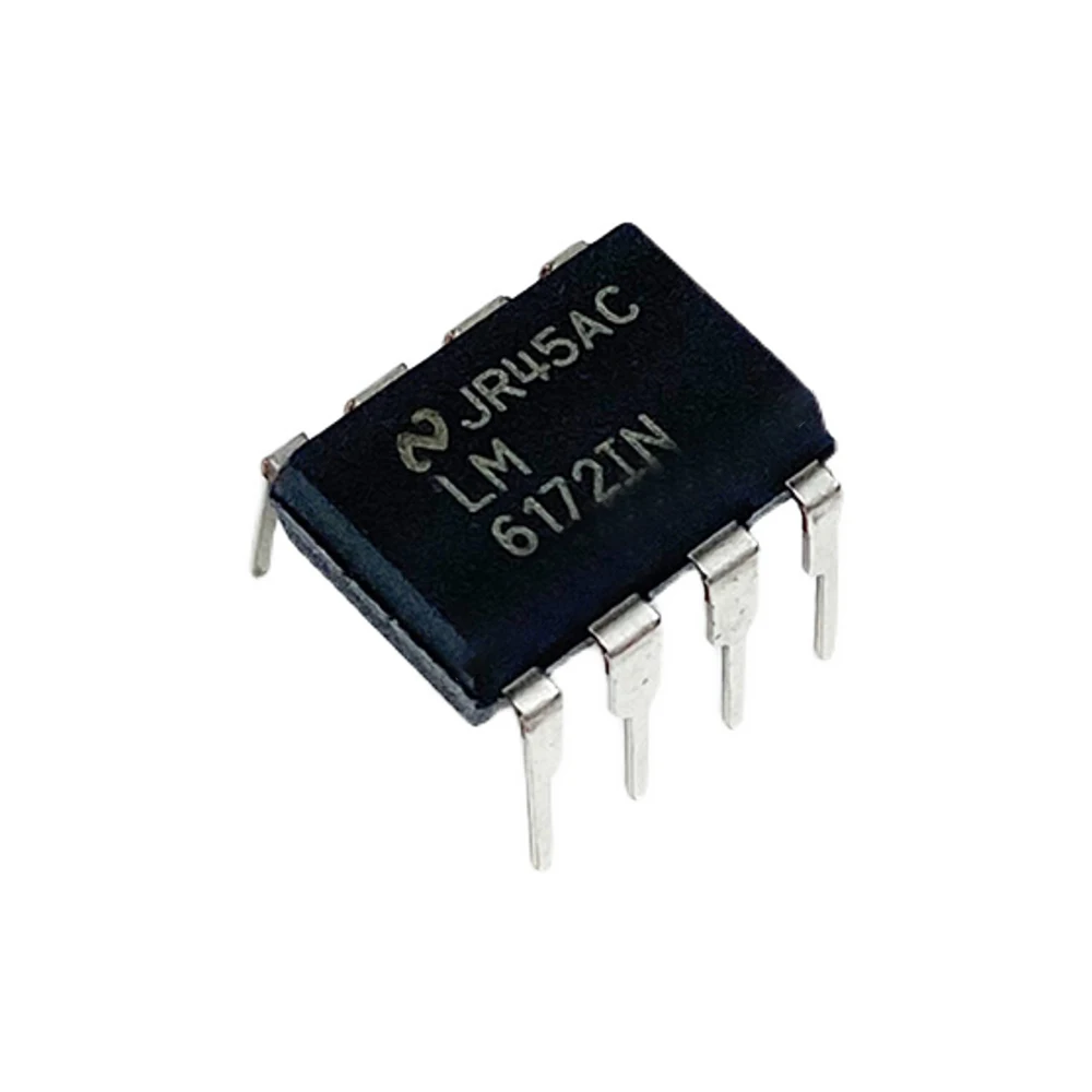 

2 шт. LM6172IN DIP8 LM6172 DIP LM6172I DIP-8 Двойной рабочий усилитель IC