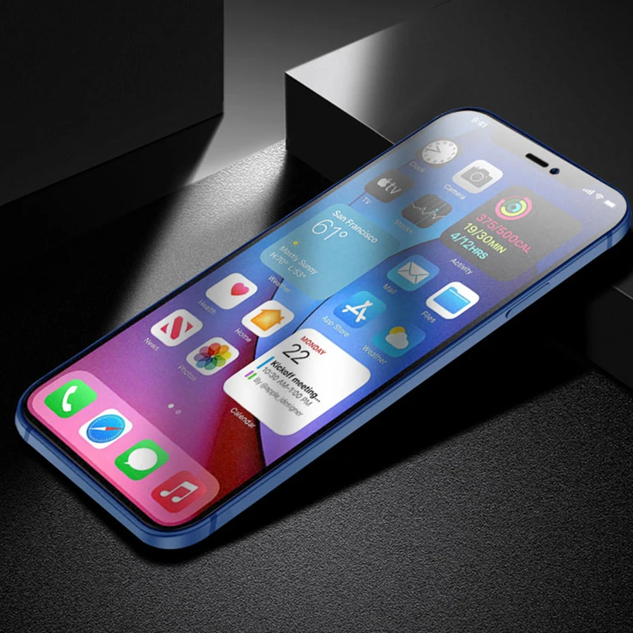 1-3Pcs 9H Matte Tempered Glass for IPhone 13 12 11 Pro Max Full Screen Protector for IPhone XS Max X XR 8 7 6S Plus SE2020 Glass