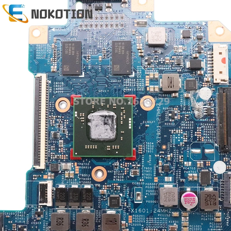 NOKOTION для HP 17-X 17T-X 17-X115DX Материнская плата ноутбука SR2EY I5-6200U 856686-501 856685-601 856685-001