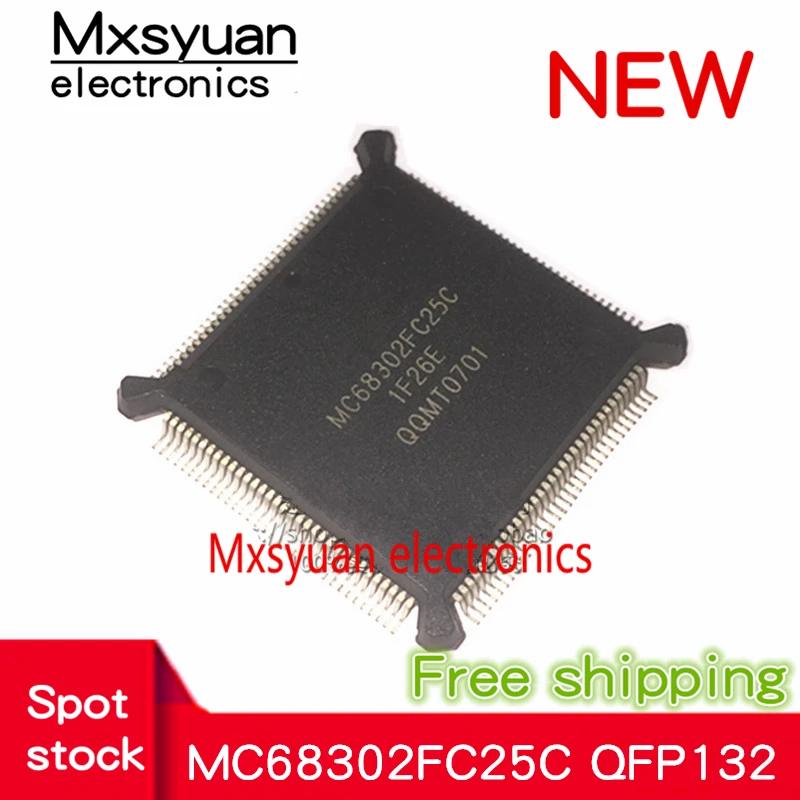 10 шт./лот MC68302FC25C MC68302FC20C MC68302FC16C MC68302 Φ Новый встроенный чип процессора | Бытовая