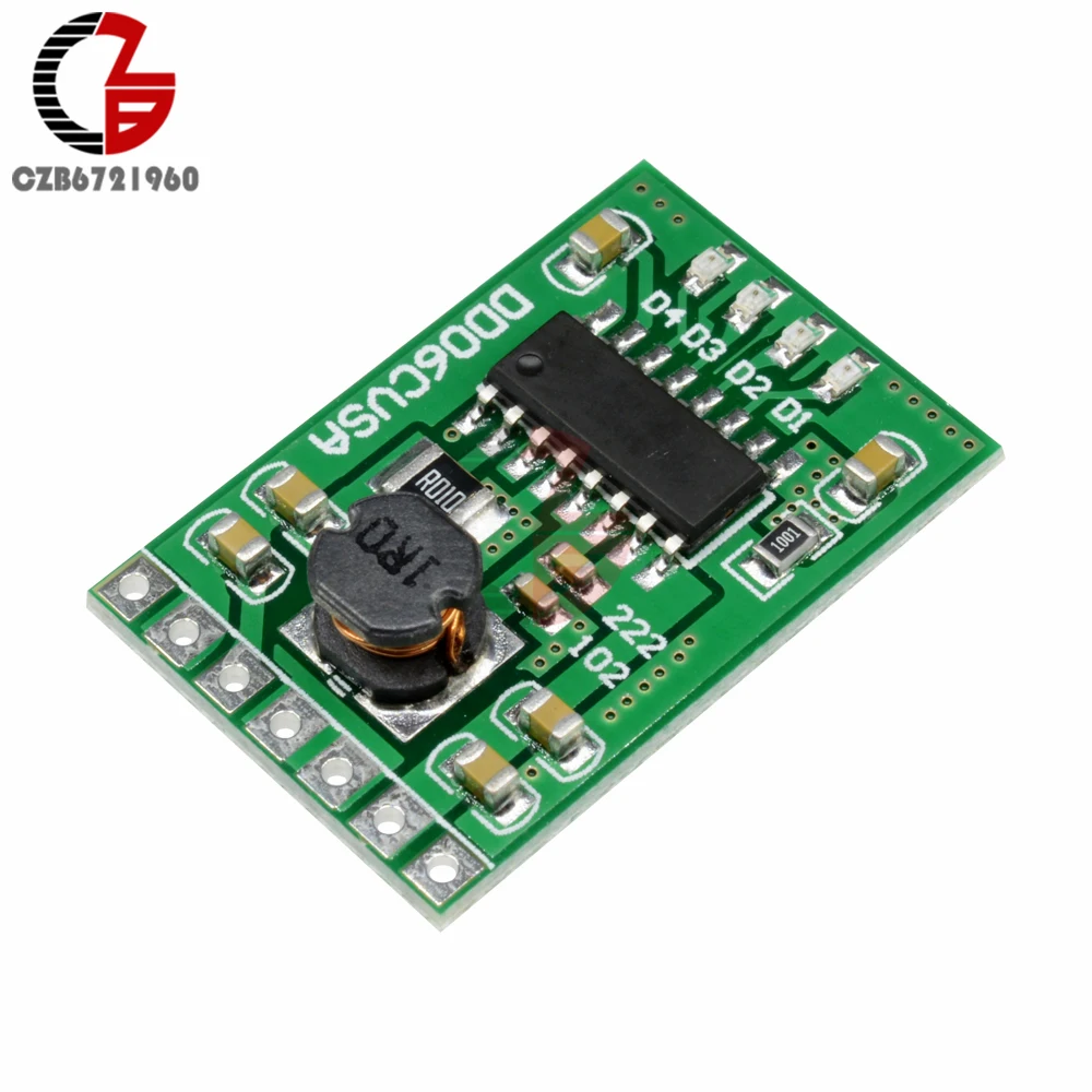 

DC 5V 2A 3.7V 4.2V 18650 Lithium Battery Charge Discharge Boost Protection Indicator Module for Solar charging Bluetooth Wifi