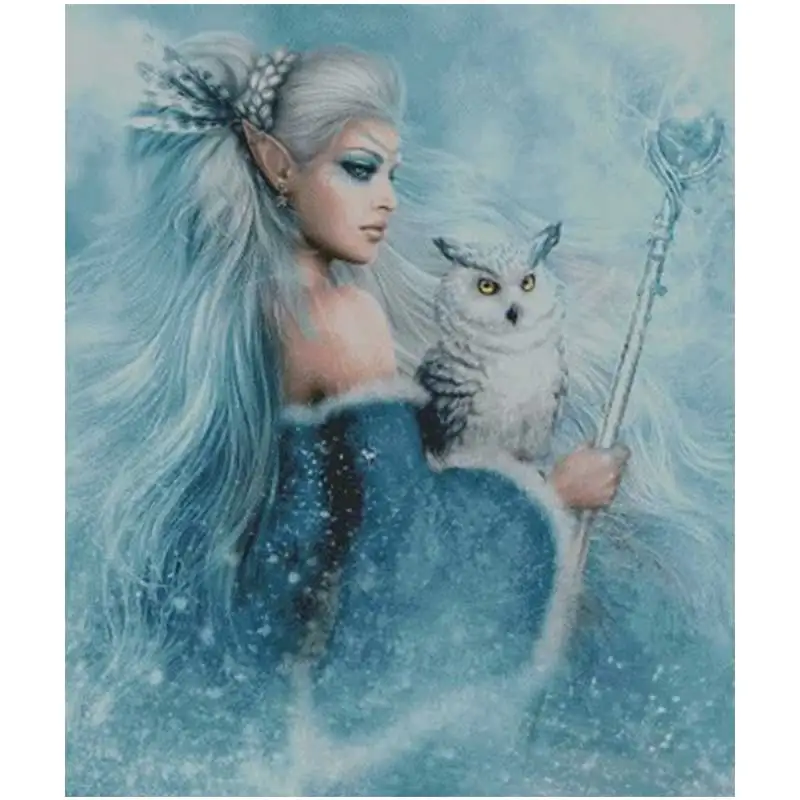 Набор для вышивки красивых сказочных персонажей крестиками электронный набор