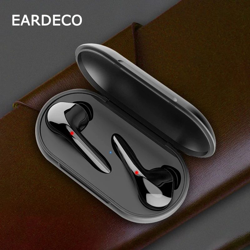 EARDECO наушники вкладыши TWS True Беспроводной Bluetooth Наушники Hi Fi стерео гарнитура бас
