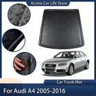 Задний коврик для багажника БАГАЖНИК Грузовой коврик лоток протектор для Audi A4 S4 RS4 B7 B8 Седан 2005-2016