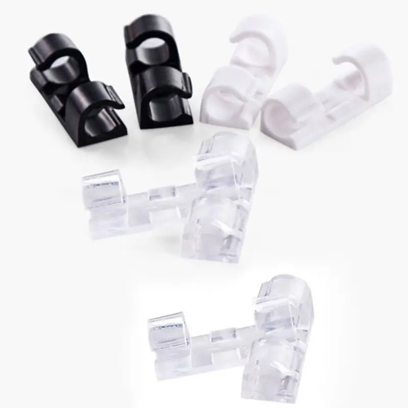 

Adhesive Securing Clips Wire Organizer Line Card Subnet Solidus Wire Collection Fixed Clips Data Lines Solid Snap Clip
