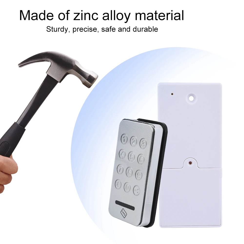 Цинковый сплав Пароль RFID карты/браслет ключ замок электронная металлическая