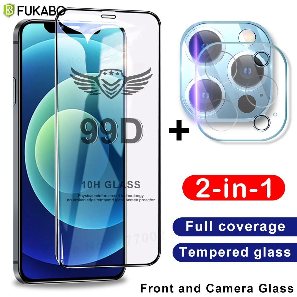 

Full Cover Tempered Glass For iPhone 11 12 Pro Max Screen Protector 8 7 Plus XR X XS Max 12 mini SE 2020 Camera Protection Film
