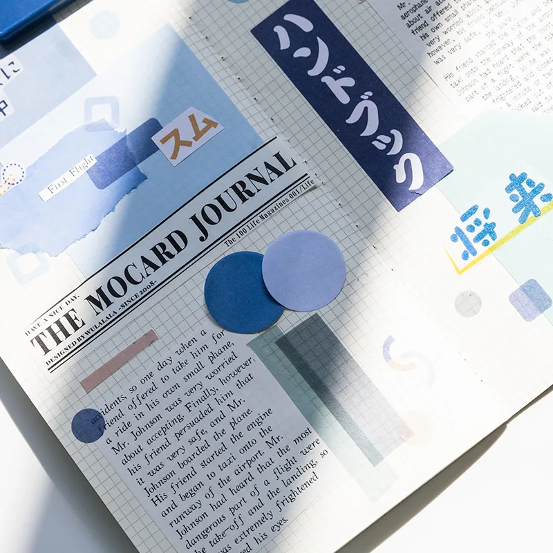 Mohamm 75 шт. оригинальная Базовая цветная клейкая бумага для скрапбукинга