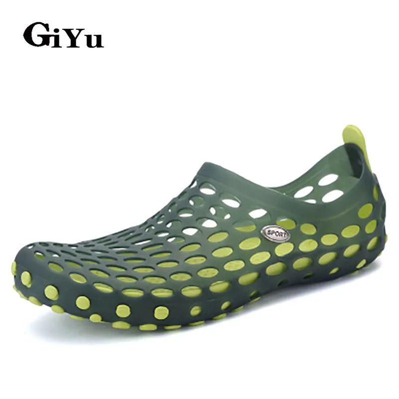 Новые креативные летние сандалии высокого качества для пар пляжные шлепанцы