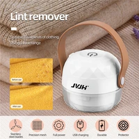 jvjh usb charging lint remover electric mini clothes sweater fabric shaver pilling trimmer portable cloth fluff cutting machine