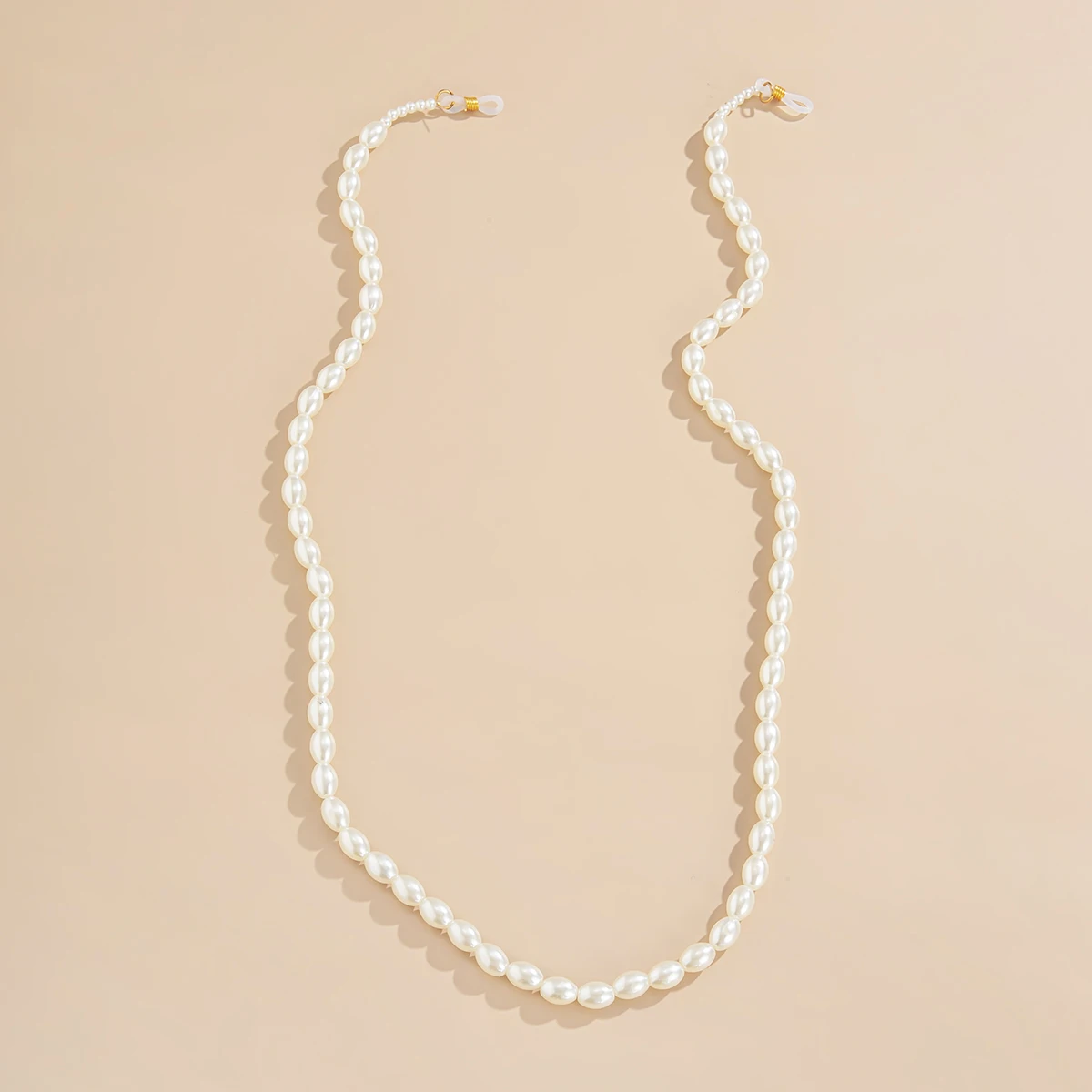 

Fashion Chic Womens Pearl Eyeglasses Chains Women Sunglasses Reading Beaded Glasses Chain Lanyards Neck Strap Rope Cord Charms