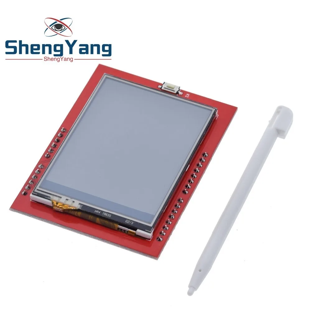 ShengYang 1 шт. ЖК-модуль TFT 2,4 дюймов TFT ЖК-экран для Arduino UNO R3 плата и поддержка mega 2560 с сенсорной ручкой UNO R3