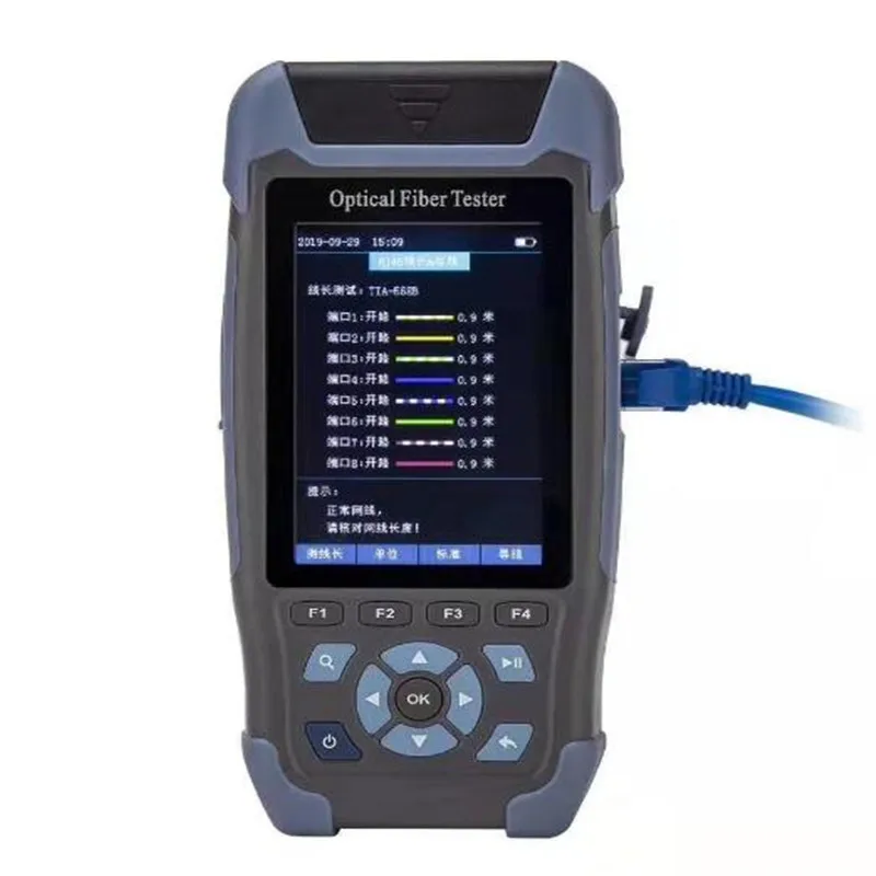 SeikoFire Mini Pro OTDR S710 с 9 функциями VFL OLS OPM карта событий 24 дБ для 64 км тестер