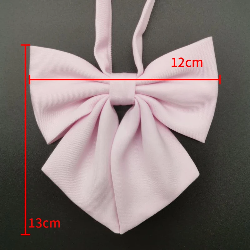 [Хлопковый конический каламус] Японский галстук-бабочка JK однотонный женский в