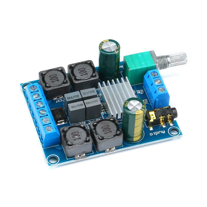 

TPA3116D2 2x50W Digital Power Audio Amplifier Board Module 4.5V To 27V Volume Control Dual Channel Stereo