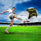 Детский спортивный тренировочный костюм для футбола, регулируемый тренировочный мяч, тренировочный пояс, тренировочное оборудование, Прямая поставка