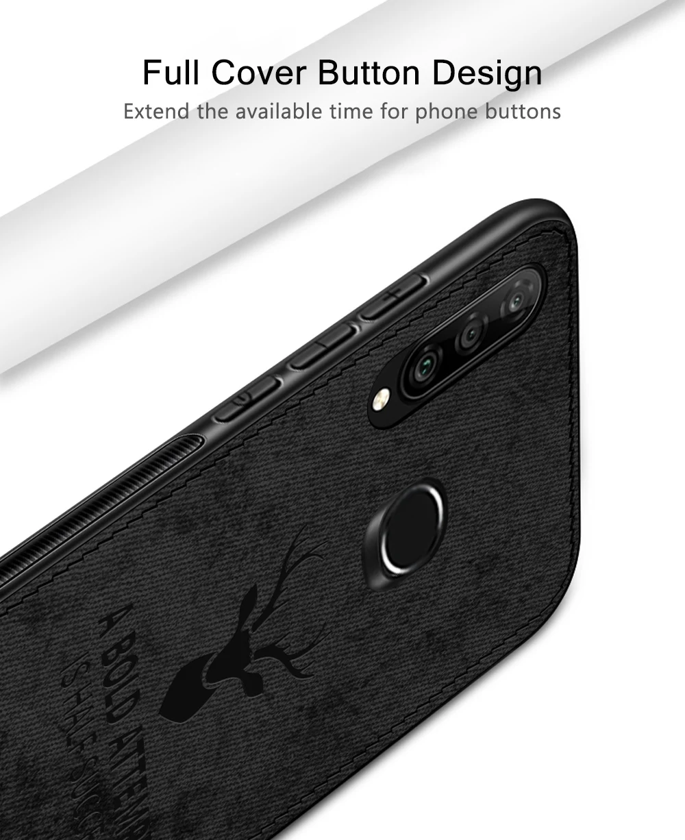 Для huawei P30 Lite случае крышки ткани прочный ТПУ чехол для телефона на huawei P 30 Lite крышка полный защитный бампер Shell