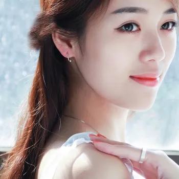 

Nails Semi-circular Spherical Simple Students Hundred Earring Earrings Earbuds Earrings Ladies SE102.01