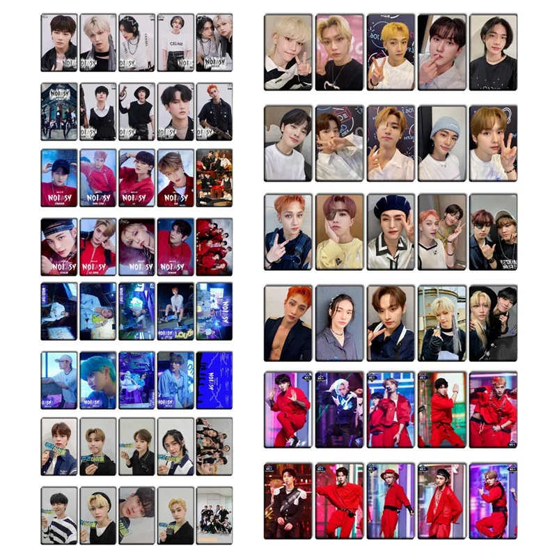 10 шт./компл. Kpop STRAY KIDS новый альбом несмываемые фотокарты утолщенные прозрачные