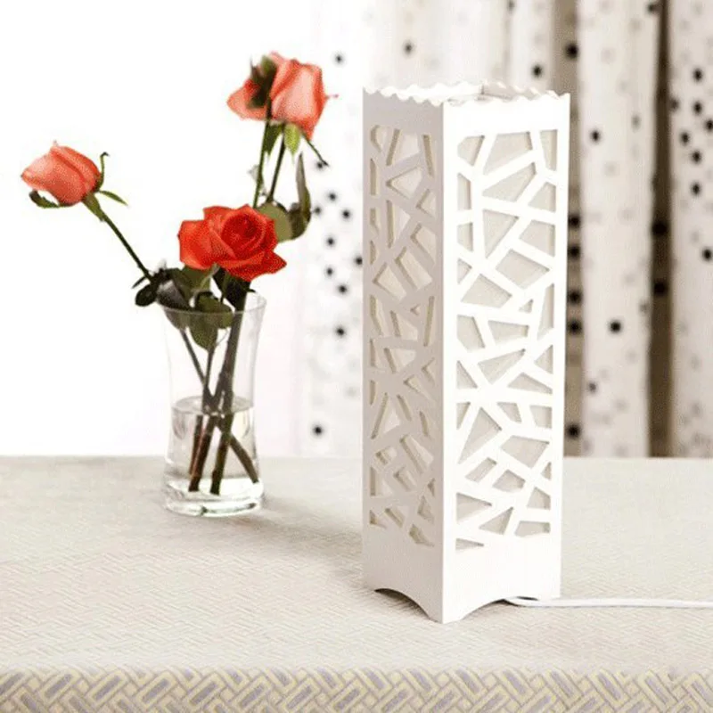 Минималистский цвета слоновой кости белого дерева пластиковые пластины