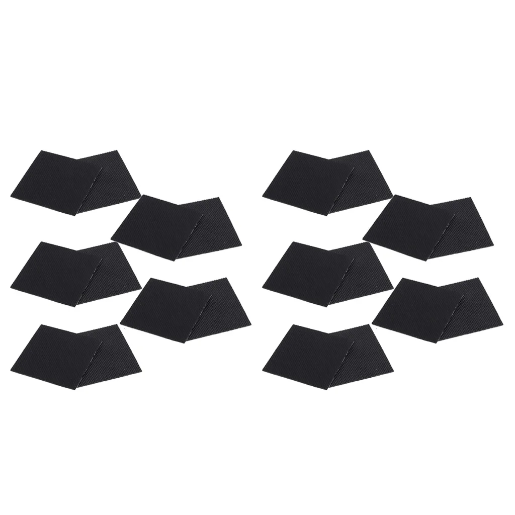 10 пар резиновых нескользящих самоклеющихся подошв для обуви|аксессуары нижнего