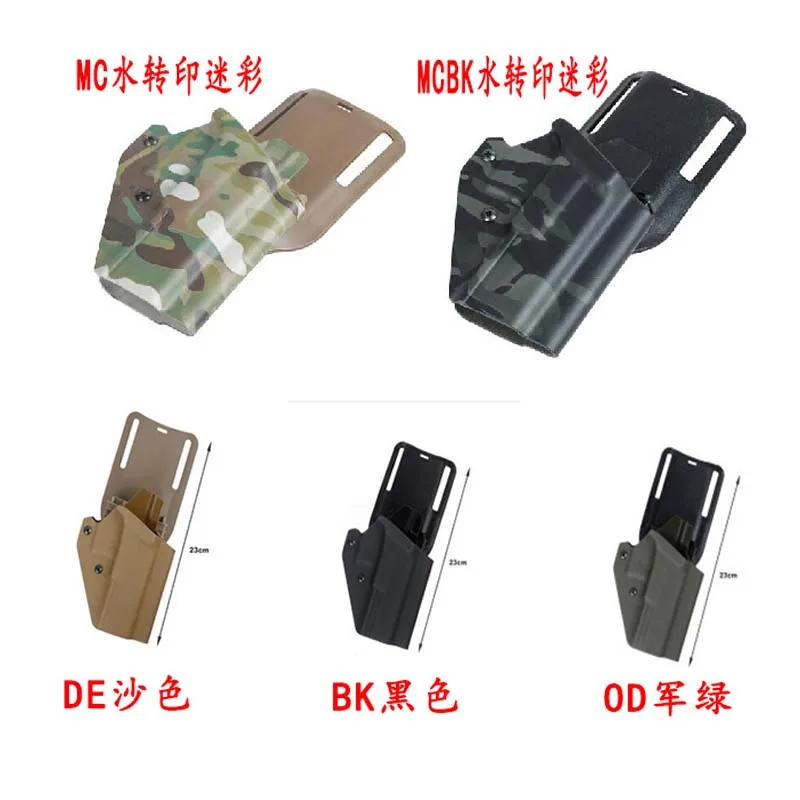 

Tactical Airsoft TMC NEW G17 19 Kydex Belt Holster Drop Adapter Quick Release Holster Set for Glock RD Ver.
