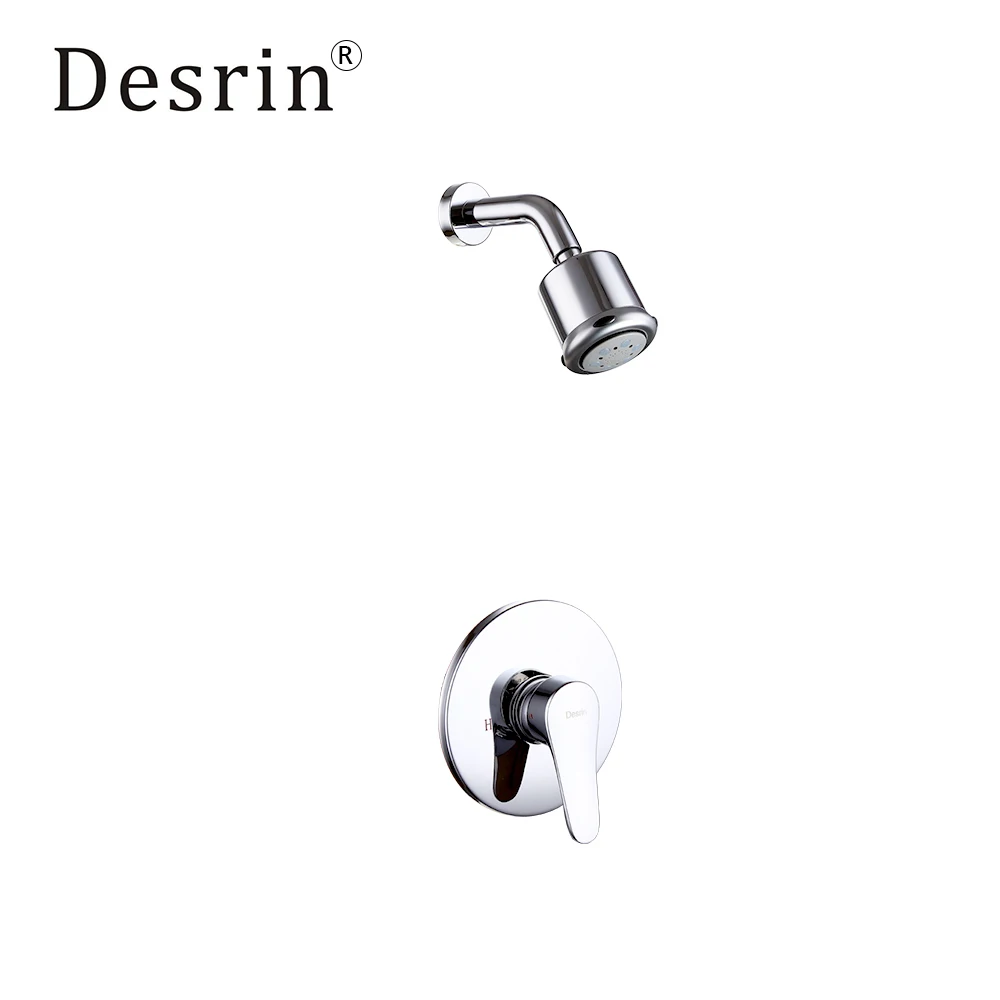 Desrin ванная встроенная коробка душевой кран для ванной комнаты Набор системы