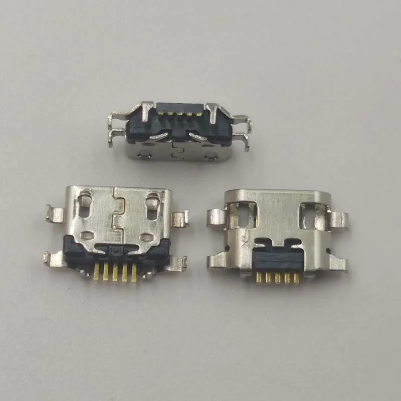 100 шт., разъём для зарядки Micro USB для Samsung Galaxy A10S A107 2019 A107F