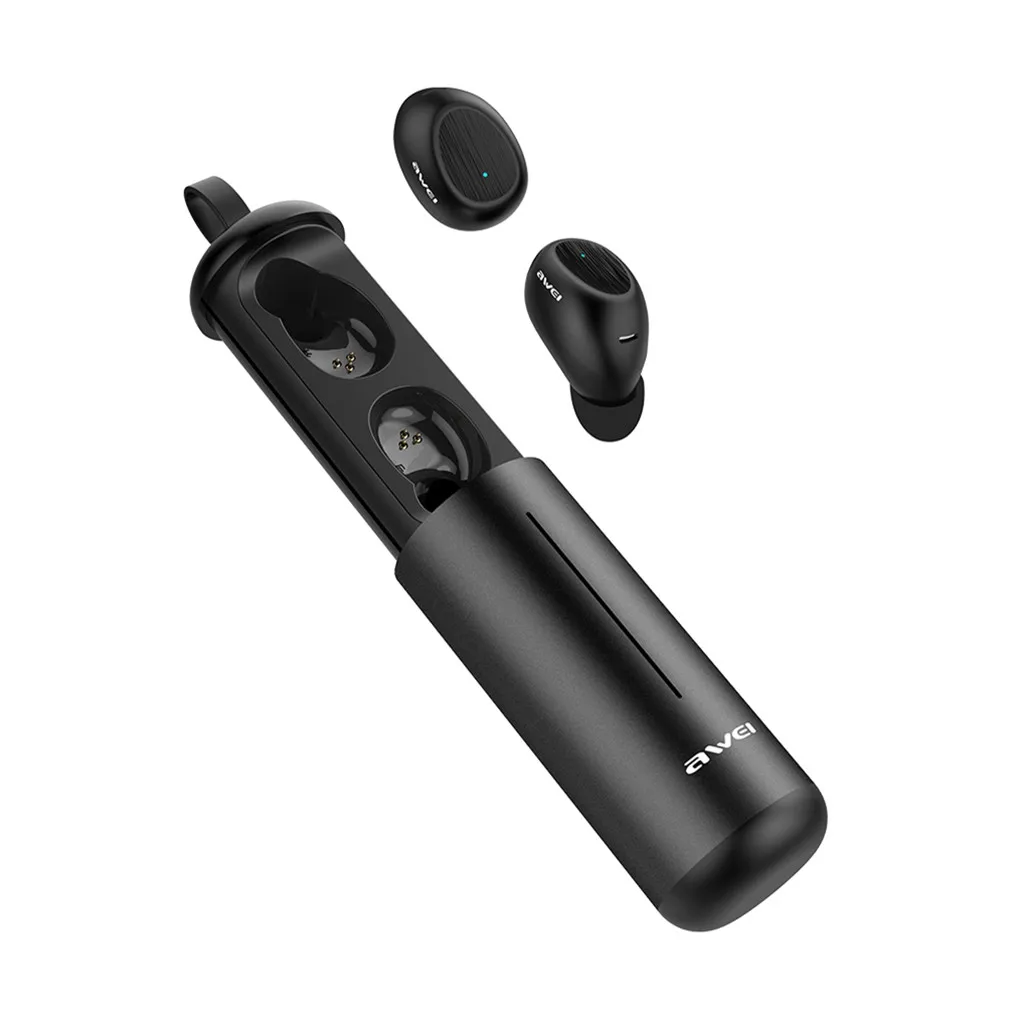 Наушники-вкладыши AWEI T5 Twins беспроводные наушники Bluetooth 5 0 наушники-вкладыши с