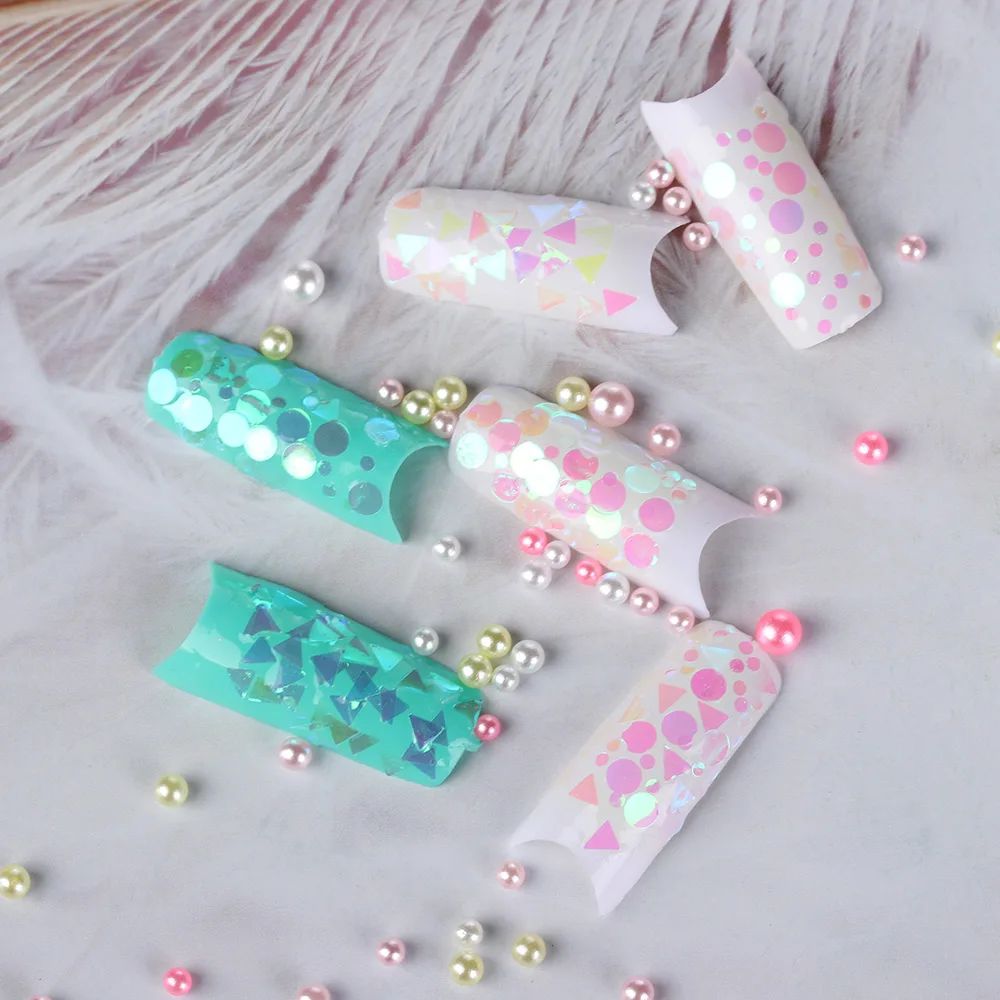 1 бутылка 3D сделай сам полная красота AB Хамелеон цвет блесток для ногтей