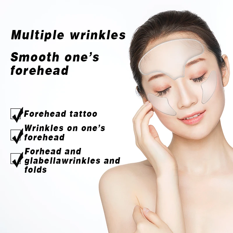 Силиконовые подушечки против морщин для ухода за ртом/шеей/рук/груди/лица