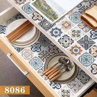 peel and stick wallpaper colorful tile contact paper removable decor wall stickers self adhesive vinyl film shelf drawer liner