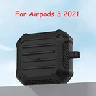 Мягкий чехол для Apple Airpods 3, роскошный чехол 2021 дюйма для AirPods 4-го поколения, защитный чехол, аксессуары для Bluetooth наушников