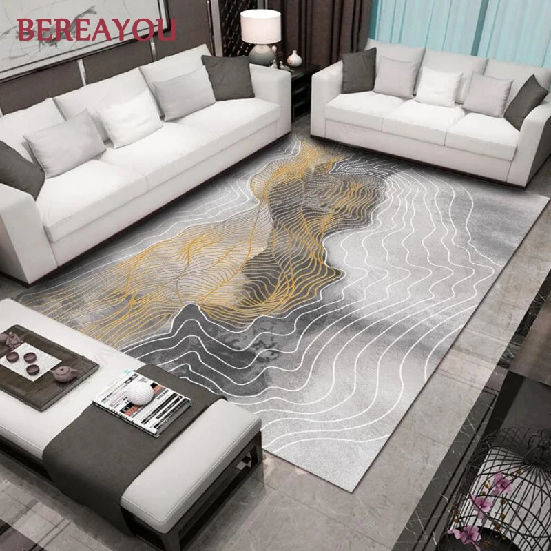 Современные ковры и для спальни гостиной ванной комнаты абстрактный ковер