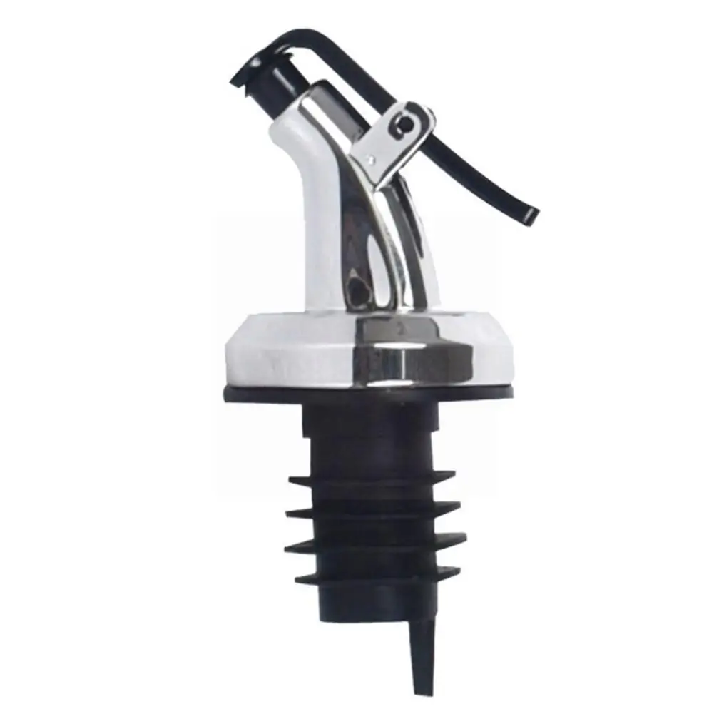 

1pc Olive Oil Sprayer Vinegar Bottles Can ABS Lock Seal Food Nozzle Sprayer Leak-proof Liquor Dispenser Home Grade Plastic K3O1