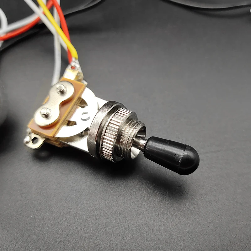 Электрогитары набор монтажной схемы света 3 Way тумблер 2 громкости 1 тон Jack 6 35 мм