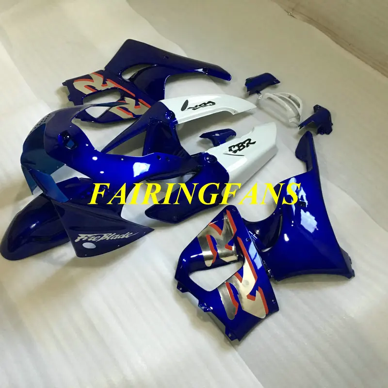Мотоцикл обтекатель комплект для HONDA CBR900RR 919 98 99 CBR 900 RR CBR 900 RR CBR 900 1998 1999 синий Обтекатели на кузов+ подарки HR12