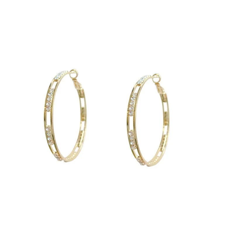 

Big Circle Earings 2021 New Trendy Women's Simple and Exquisite Earrings Fashion Jewelry Accessories