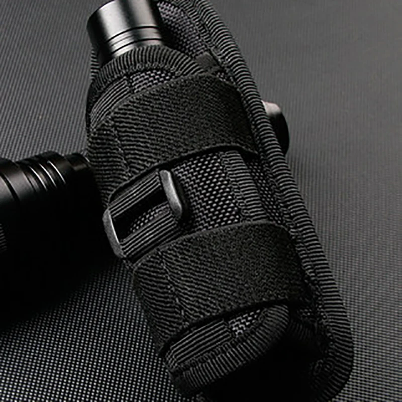 Фонарик кобура Тактический 360 градусов Поворотный фонарь чехол ремень крышка