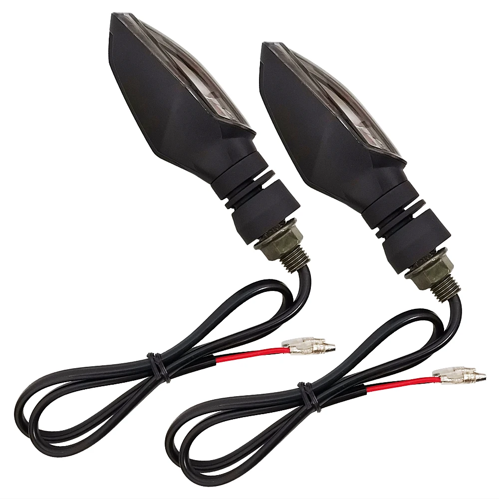 Универсальный светодиодный индикатор поворота для мотоциклов скутеров 8 мм -