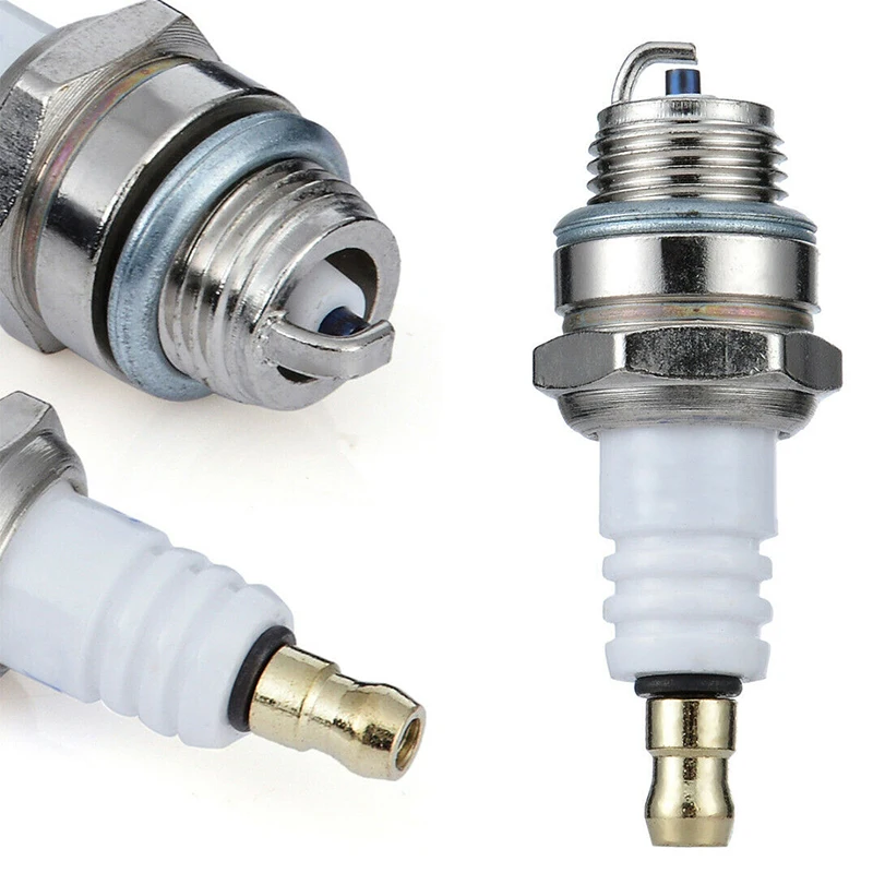 

Parts Spark Plugs 6pcs Motor 55*22mm Replacement Accessories Tool Spare Lawn Mower Convenient
