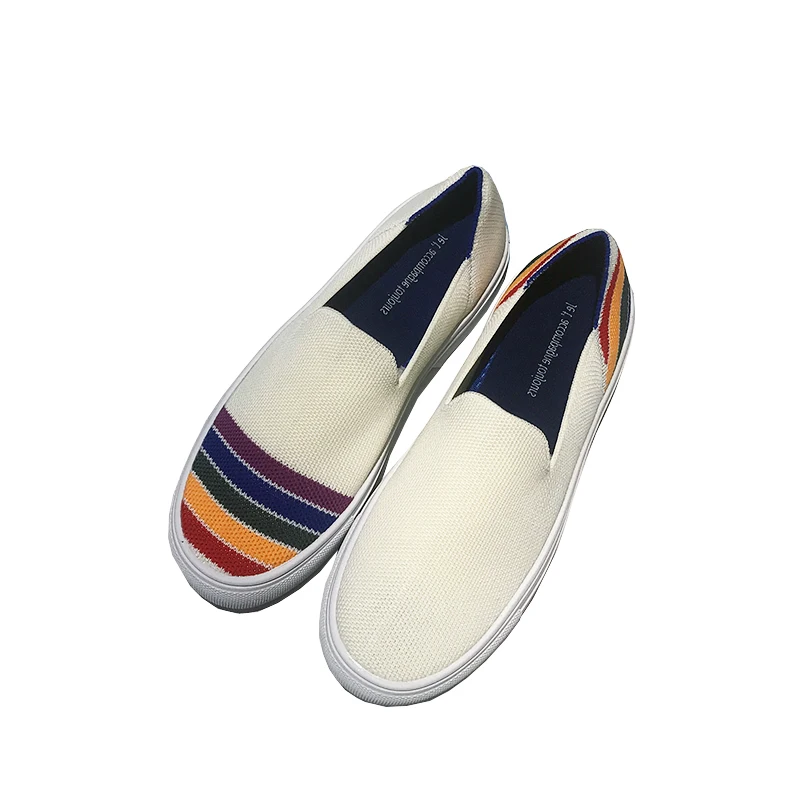 Туфли Lefu женские универсальные простые вязаные туфли лодочки повседневная обувь