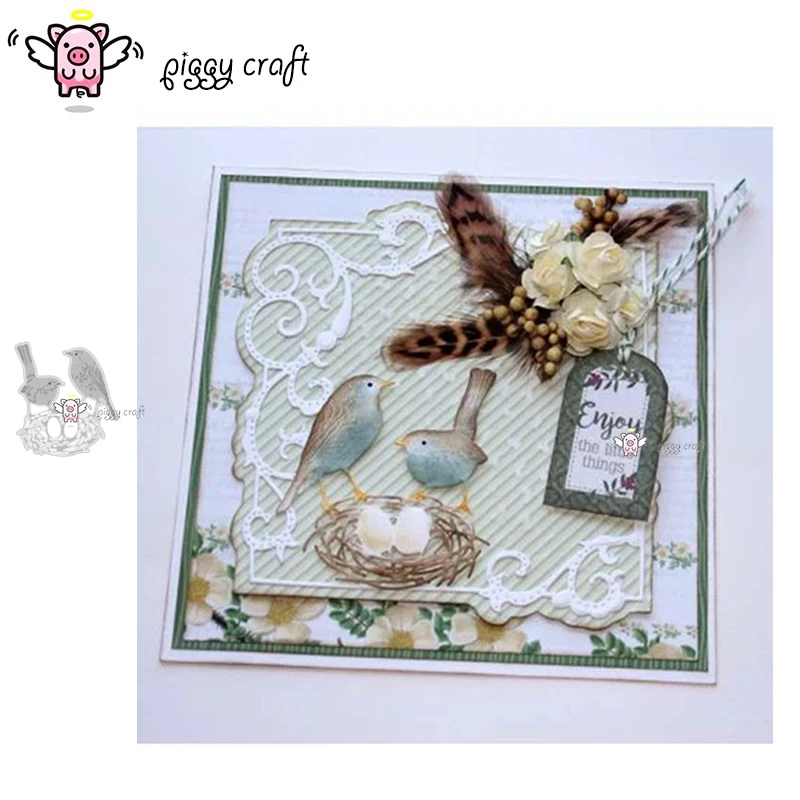 Свинья для рукоделия резки металла штампы высечки форма птичьего гнезда