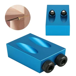 Набор направляющих для сверления, косые направляющие для сверления отверстий для деревообработки, набор сделай сам для столярных работ, 15 градусов