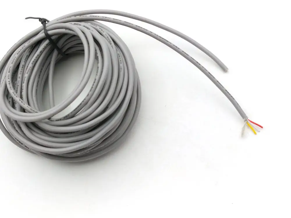 Кабель 10 м 28AWG 3 ядра экран ПВХ кабель 300 В для видео аудио кабелей | Обустройство