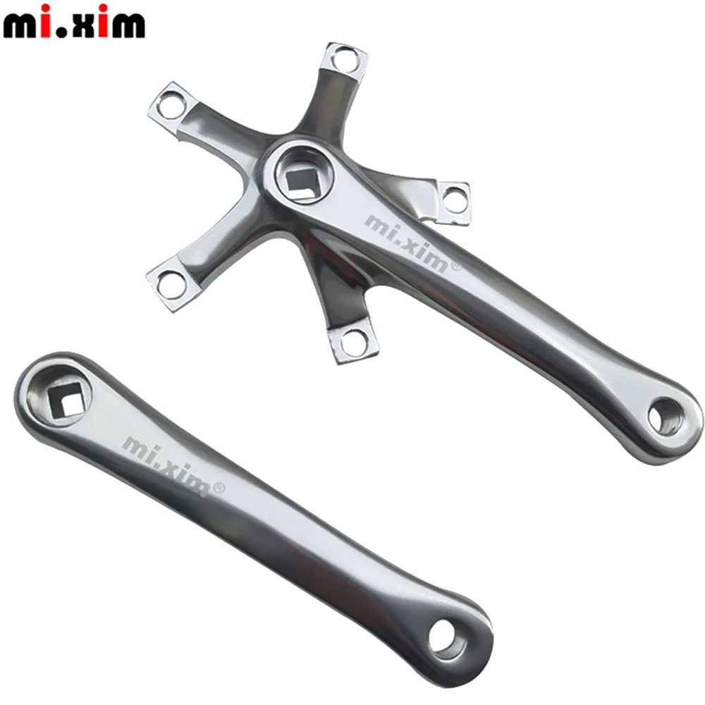 

MI.XIM BCD 130mm RD2 Road Foldable Bike Crank 107-113mm Square Hole Five Claw Aluminum Alloy 8/9/10 Speed 170 Bicycle Accessorie