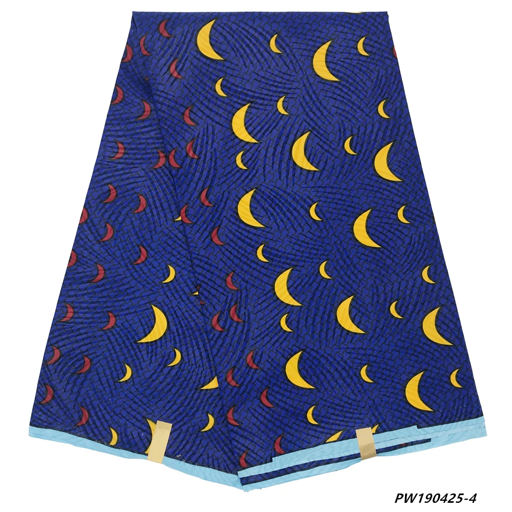 Распродажа Гана Анкара восковая Ткань Высокое качество Африканский полиэстер восковые принты ткань напечатанная настоящий воск нигерийский Асо Эби воск