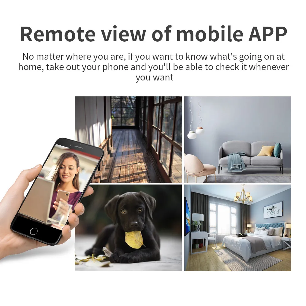 Беспроводная IP-камера видеонаблюдения 3 Мп 1080P | Безопасность и защита